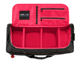 LABEL LAX Black/Red Duffel