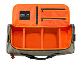 LABEL LAX Olive/Orange Duffel