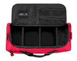 LABEL LAX Red/Black Duffel