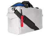 LABEL LAX White/Blue Duffel